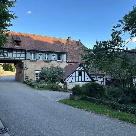 Nocleg ze śniadaniem Ferme Du Moulin Des Sept Fontaines Drachenbronn-Birlenbach